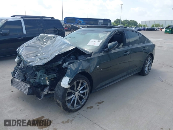 2020 Cadillac CT5 Sport with VIN 1G6DP5RK0L0133573, listed as a IAAI auction lot 39364101 with 61,900 mi miles and . Bid and sale history available at DreamBid. Image 18.