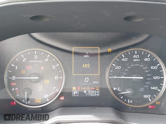 2022 Subaru Outback Wilderness with VIN 4S4BTGUD5N3112137, listed as a IAAI auction lot 41903526 with 77,502 mi miles and . Bid and sale history available at DreamBid. Image 17.