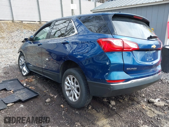 2019 Chevrolet Equinox LT with VIN 3GNAXTEV9KL386596, listed as a IAAI auction lot 41953109 with Not Provided miles and . Bid and sale history available at DreamBid. Image 3.