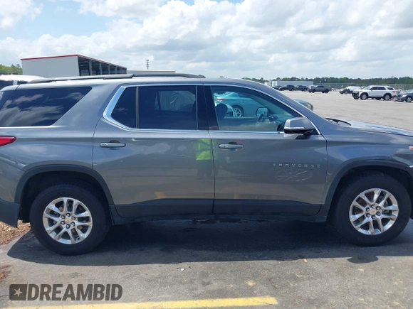2020 Chevrolet Traverse LT Cloth with VIN 1GNERGKW7LJ133074, listed as a IAAI auction lot 41945153 with 78,983 mi miles. Bid and sale history available at carsss.com. Image 13.