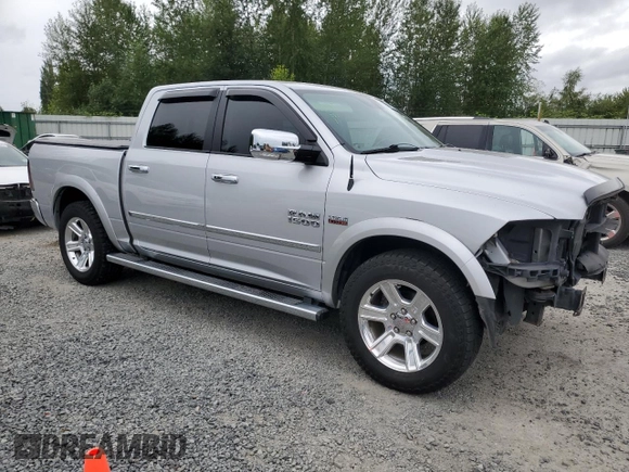 2015 Ram 1500 Laramie Limited with VIN 1C6RR7PT9FS556253, listed as a Copart auction lot 65618915 with 126,110 mi miles and Salvage title. Bid and sale history available at DreamBid. Image 4.