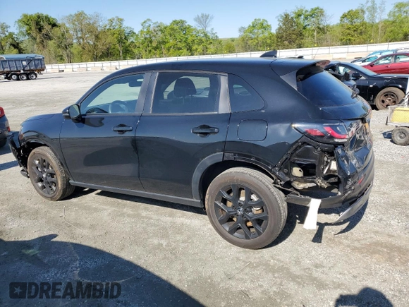 2024 Honda HR-V Sport z VIN 3CZRZ1H5XRM732739, wystawiony jako Copart lot #52037745 z przebiegiem 26 205 mil mil oraz Szkoda całkowita • Salvage title. Historia ofert i sprzedaży dostępna na DreamBid. Obrazek 2.
