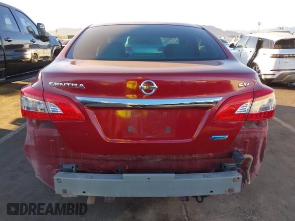 2014 Nissan Sentra S with VIN 3N1AB7AP6EY332589, listed as a IAAI auction lot 41391192 with 85,920 mi miles and . Bid and sale history available at DreamBid. Image 17.