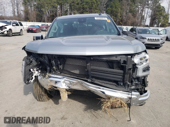 2024 Chevrolet Silverado 1500 LT with VIN 1GCRDDED6RZ329678, listed as a Copart auction lot 43390915 with Not Provided miles and Salvage Title. Bid and sale history available at DreamBid. Image 5.