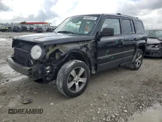 2016 Jeep Patriot Latitude z VIN 1C4NJRFB0GD586153, wystawiony jako Copart lot #56490735 z przebiegiem 133 543 mil mil oraz Szkoda całkowita • Salvage title. Historia ofert i sprzedaży dostępna na DreamBid. Obrazek 1.