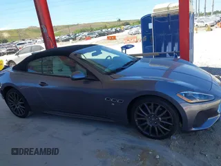 2019 Maserati GranTurismo Convertible Sport with VIN ZAM45VMA3K0318440, listed as a IAAI auction lot 41843305 with 14,296 mi miles. Bid and sale history available at carsss.com. Image 13.