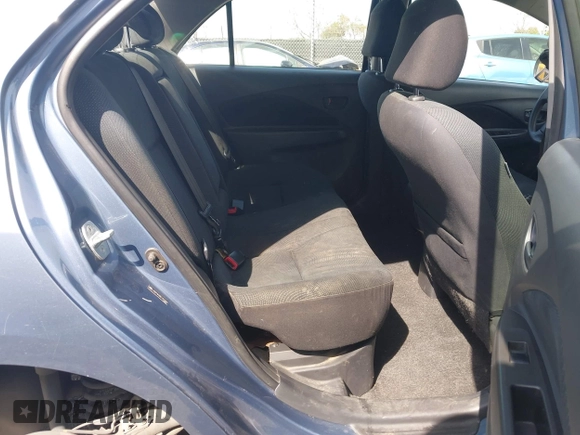 2012 Toyota Yaris with VIN JTDBT4K33C1421899, listed as a IAAI auction lot 41840089 with 1 mi miles. Bid and sale history available at carsss.com. Image 8.