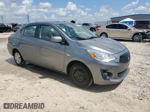 2020 Mitsubishi Mirage ES с VIN ML32F3FJ5LHF09957, выставлен на аукционе Copart как лот 61465245 с пробегом 30 347 миль миль и Списание • Salvage title. История ставок и продаж доступна на DreamBid. Изображение 4.