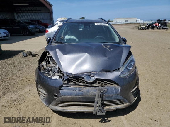 2018 Toyota Prius One with VIN JTDKDTB38J1604977, listed as a Copart auction lot 54599095 with 86,443 mi miles and Salvage Title. Bid and sale history available at DreamBid. Image 5.
