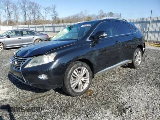 2015 Lexus RX 350 with VIN 2T2ZK1BA4FC160907, listed as a Copart auction lot 46394605 with 172,512 mi miles and Salvage Title. Bid and sale history available at carsss.com. Image 1.