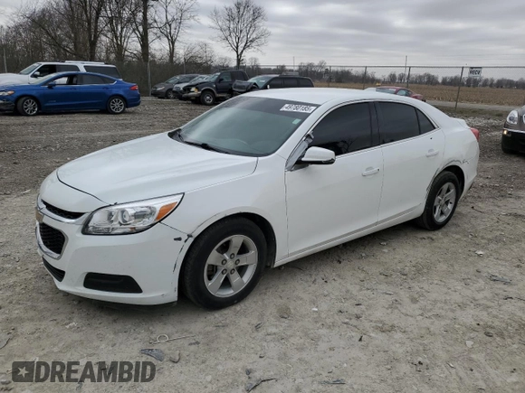 2016 Chevrolet Malibu Limited LT with VIN 1G11C5SA5GU137445, listed as a Copart auction lot 49780185 with 135,324 mi miles and Salvage Title. Bid and sale history available at carsss.com. Image 1.