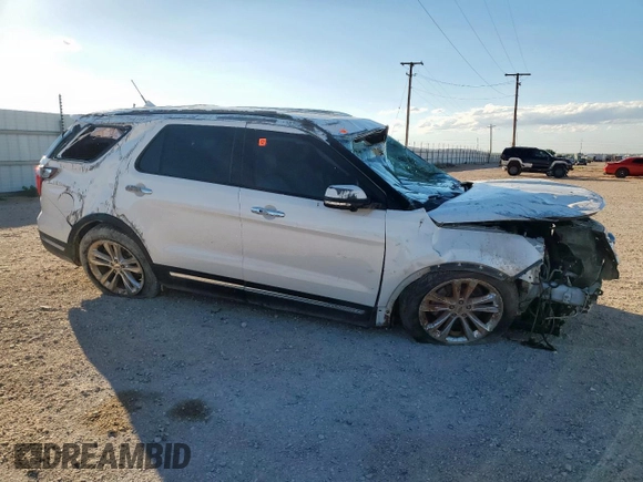 2018 Ford Explorer Limited z VIN 1FM5K7F83JGC70270, wystawiony jako Copart lot #59527435 z przebiegiem 92 104 mil mil oraz Nie do naprawy • Non repairable. Historia ofert i sprzedaży dostępna na DreamBid. Obrazek 4.