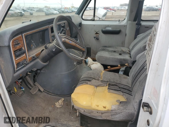 1991 Ford Econoline Cargo with VIN 1FDHS34H8MHB30853, listed as a Copart auction lot 51464515 with 68,455 mi miles and Clean Title. Bid and sale history available at DreamBid. Image 7.