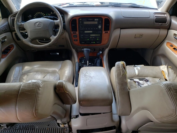 1999 Lexus LX 470 Luxury SUV with VIN JT6HT00W2X0064623, listed as a Copart auction lot 73181964 with NaN miles and Salvage Title. Bid and sale history available at carsss.com. Image 8.