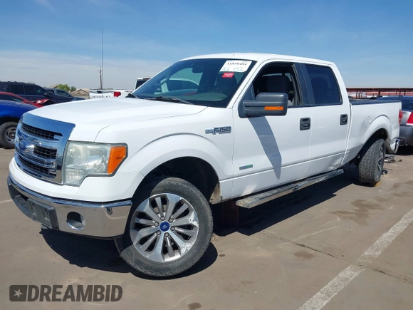 2014 Ford F-150 XL with VIN 1FTFW1ET2EKF29656, listed as a IAAI auction lot 41858484 with 178,778 mi miles and . Bid and sale history available at DreamBid. Image 2.