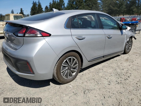 2020 Hyundai Ioniq Limited z VIN KMHC85LJ5LU069671, wystawiony jako Copart lot #53666215 z przebiegiem 25 383 mil mil oraz Szkoda całkowita • Salvage title. Historia ofert i sprzedaży dostępna na DreamBid. Obrazek 3.