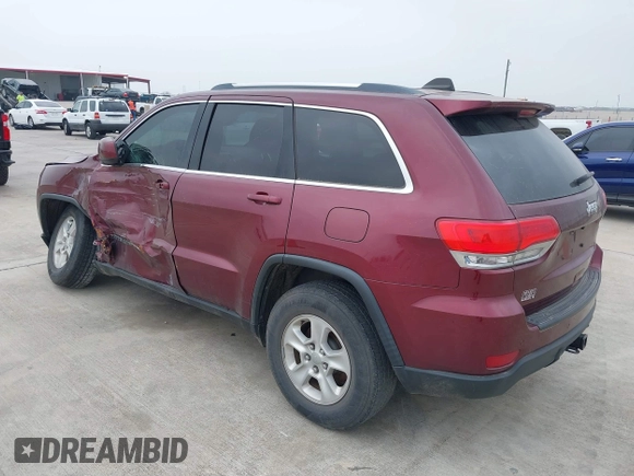 2017 Jeep Grand Cherokee Laredo with VIN 1C4RJEAG5HC780326, listed as a IAAI auction lot 41743223 with 73,675 mi miles. Bid and sale history available at carsss.com. Image 3.
