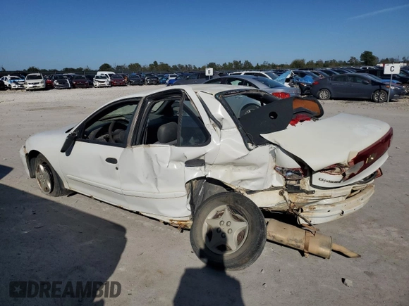 2004 Chevrolet Cavalier with VIN 1G1JC52F247309890, listed as a Copart auction lot 74050814 with 0 mi miles and Salvage Title. Bid and sale history available at carsss.com. Image 2.