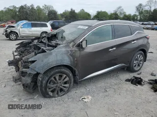 2016 Nissan Murano SL z VIN 5N1AZ2MG2GN141044, wystawiony jako Copart lot #53510865 z przebiegiem Nie podano mil oraz Szkoda całkowita • Salvage title. Historia ofert i sprzedaży dostępna na DreamBid. Obrazek 1.