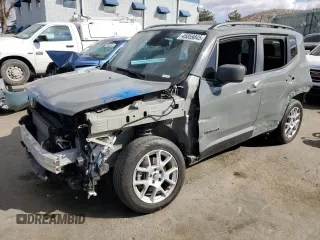2021 Jeep Renegade 80th Anniversary with VIN ZACNJDBB4MPN24578, listed as a Copart auction lot 45059845 with 16,498 mi miles and Salvage Title. Bid and sale history available at DreamBid. Image 1.
