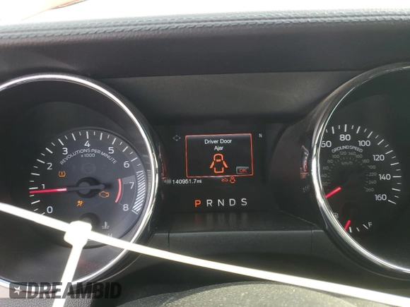 2016 Ford Mustang EcoBoost with VIN 1FA6P8TH6G5210420, listed as a Copart auction lot 48005735 with 140,951 mi miles and Salvage Title. Bid and sale history available at DreamBid. Image 9.