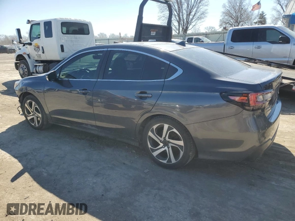 2021 Subaru Legacy Limited XT with VIN 4S3BWGN67M3009537, listed as a Copart auction lot 47382155 with 75,830 mi miles and Salvage title. Bid and sale history available at DreamBid. Image 2.