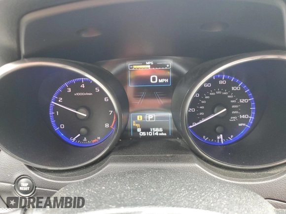 2017 Subaru Outback Premium with VIN 4S4BSAFC0H3375015, listed as a Copart auction lot 52684265 with 51,014 mi miles and Salvage Title. Bid and sale history available at DreamBid. Image 9.