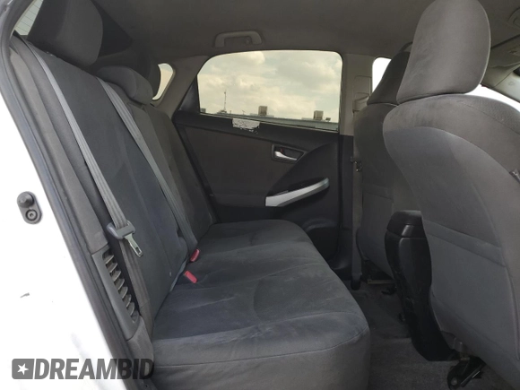 2012 Toyota Prius One with VIN JTDKN3DU0C1560172, listed as a Copart auction lot 52567715 with 288,601 mi miles and Salvage Title. Bid and sale history available at DreamBid. Image 10.