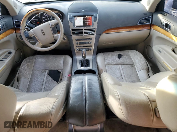 2012 Lincoln MKT EcoBoost with VIN 2LMHJ5AT4CBL50160, listed as a Copart auction lot 41696865 with 154,342 mi miles and Salvage Title. Bid and sale history available at DreamBid. Image 8.