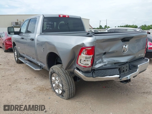 2024 Ram 2500 Big Horn with VIN 3C6UR5DJ7RG373916, listed as a IAAI auction lot 42661411 with 24,159 mi miles and . Bid and sale history available at DreamBid. Image 3.