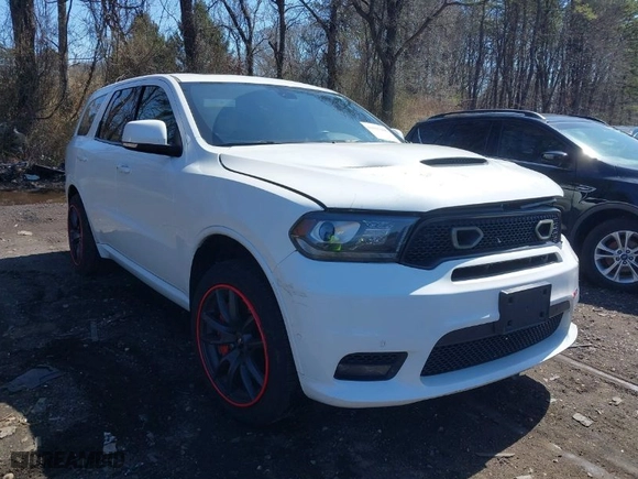 2018 Dodge Durango R/T with VIN 1C4SDJCT8JC126826, listed as a IAAI auction lot 41915108 with 115,010 mi miles. Bid and sale history available at carsss.com. Image 1.