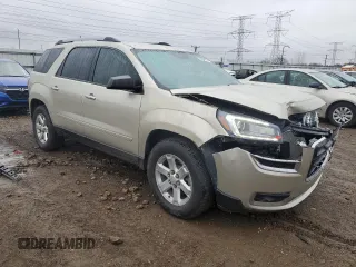 2014 GMC Acadia SLE with VIN 1GKKRPKD5EJ376304, listed as a Copart auction lot 80604424 with 143,382 mi miles and Salvage title. Bid and sale history available at DreamBid. Image 4.