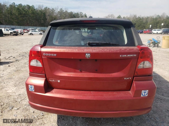 2009 Dodge Caliber SXT with VIN 1B3HB48A49D150184, listed as a Copart auction lot 51050945 with 179,391 mi miles and Salvage Title. Bid and sale history available at carsss.com. Image 6.
