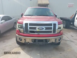 2010 Ford F-150 XL with VIN 1FTFW1EV9AFB45748, listed as a IAAI auction lot 41981953 with 221,352 mi miles. Bid and sale history available at carsss.com. Image 12.