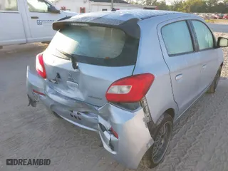 2018 Mitsubishi Mirage ES with VIN ML32A3HJ0JH001076, listed as a IAAI auction lot 41789085 with 73,698 mi miles. Bid and sale history available at carsss.com. Image 17.