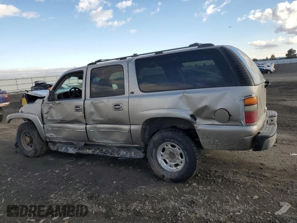 2002 Chevrolet Suburban LT z VIN 1GNGK26U12R248150, wystawiony jako Copart lot #47822975 z przebiegiem Nie podano mil oraz Szkoda całkowita • Salvage title. Historia ofert i sprzedaży dostępna na DreamBid. Obrazek 2.