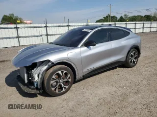 2021 Ford Mustang Mach-E Premium with VIN 3FMTK3SU7MMA04702, listed as a Copart auction lot 52875895 with 20,592 mi miles and Salvage title. Bid and sale history available at DreamBid. Image 1.