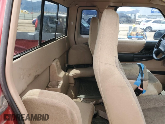2001 Ford Ranger XL Fleet with VIN 1FTZR15E21PB15604, listed as a Copart auction lot 57746645 with 208,098 mi miles and Salvage title. Bid and sale history available at DreamBid. Image 10.