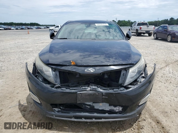 2015 Kia Optima EX z VIN 5XXGN4A7XFG376859, wystawiony jako Copart lot #56936755 z przebiegiem 122 440 mil mil oraz Szkoda całkowita • Salvage title. Historia ofert i sprzedaży dostępna na DreamBid. Obrazek 5.