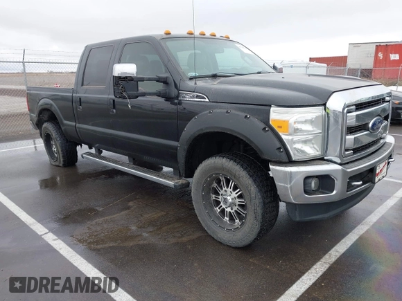 2016 Ford F-250 Lariat with VIN 1FT7W2B62GEB94425, listed as a IAAI auction lot 41748361 with 133,541 mi miles and . Bid and sale history available at DreamBid. Image 1.