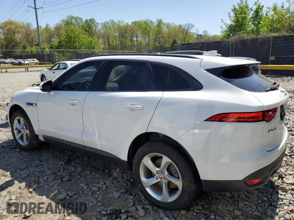 2017 Jaguar F-Pace 20d Premium with VIN SADCJ2BN2HA084928, listed as a Copart auction lot 51439805 with 105,047 mi miles and Clean Title. Bid and sale history available at DreamBid. Image 2.