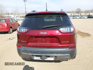 2019 Jeep Cherokee Limited with VIN 1C4PJMDX4KD122186, listed as a IAAI auction lot 42006071 with 83,164 mi miles and . Bid and sale history available at DreamBid. Image 16.