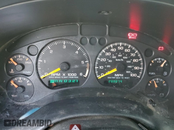 2001 Chevrolet S-10 LS with VIN 1GCCT19W718161384, listed as a Copart auction lot 84834104 with 288,874 mi miles and Salvage Title. Bid and sale history available at carsss.com. Image 9.