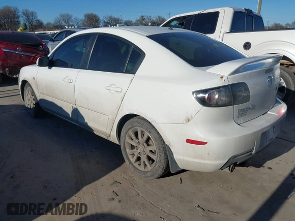 2008 Mazda 3 i Sport with VIN JM1BK12F681848304, listed as a IAAI auction lot 41481142 with 264,093 mi miles and . Bid and sale history available at DreamBid. Image 3.