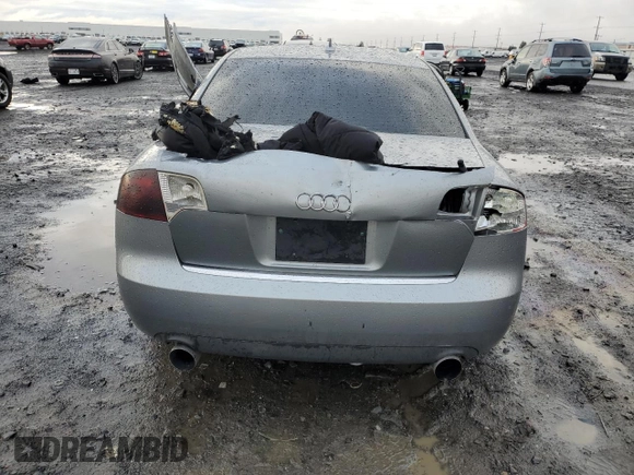 2006 Audi A4 2.0T z VIN WAUDF78E26A034286, wystawiony jako Copart lot #81818974 z przebiegiem Nie podano mil oraz Szkoda całkowita • Salvage title. Historia ofert i sprzedaży dostępna na DreamBid. Obrazek 6.