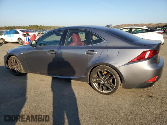 2016 Lexus IS 300/350 with VIN JTHCM1D24G5005300, listed as a Copart auction lot 60773895 with 83,343 mi miles and Non repairable. Bid and sale history available at DreamBid. Image 2.