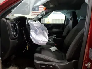 2019 Chevrolet Silverado 1500 RST with VIN 1GCUYEEDXKZ157035, listed as a Copart auction lot 49685425 with 0 mi miles and Salvage Title. Bid and sale history available at carsss.com. Image 7.