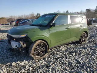 2020 Kia Soul EX with VIN KNDJ33AU8L7100180, listed as a Copart auction lot 48516305 with 74,627 mi miles and Salvage Title. Bid and sale history available at carsss.com. Image 1.