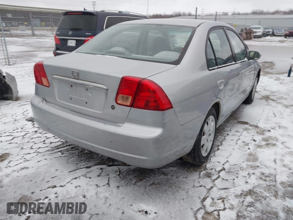 2001 Honda Civic EX with VIN 2HGES26751H522623, listed as a IAAI auction lot 41722598 with 209,912 mi miles and . Bid and sale history available at DreamBid. Image 4.