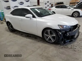 2020 Lexus IS 300 with VIN JTHD81F28L5042656, listed as a Copart auction lot 57876525 with 78,868 mi miles and Salvage title. Bid and sale history available at DreamBid. Image 4.